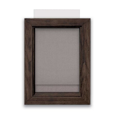United Visual Products Indoor Enclosed Combo Board, 72"x36", Gold Frame/Blue & Cinnabar UVCB7236G-BLUE-CINNABA